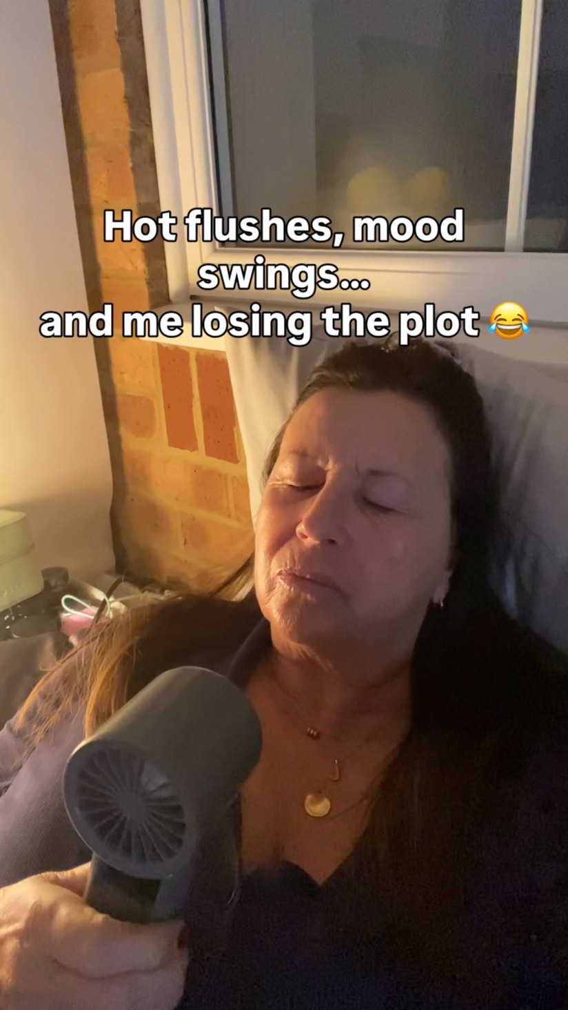 Instagram post by @getgorgeouswithme_ugc for Neuaura. Caption reads: [...] Daily Menopause Supplements by the best....