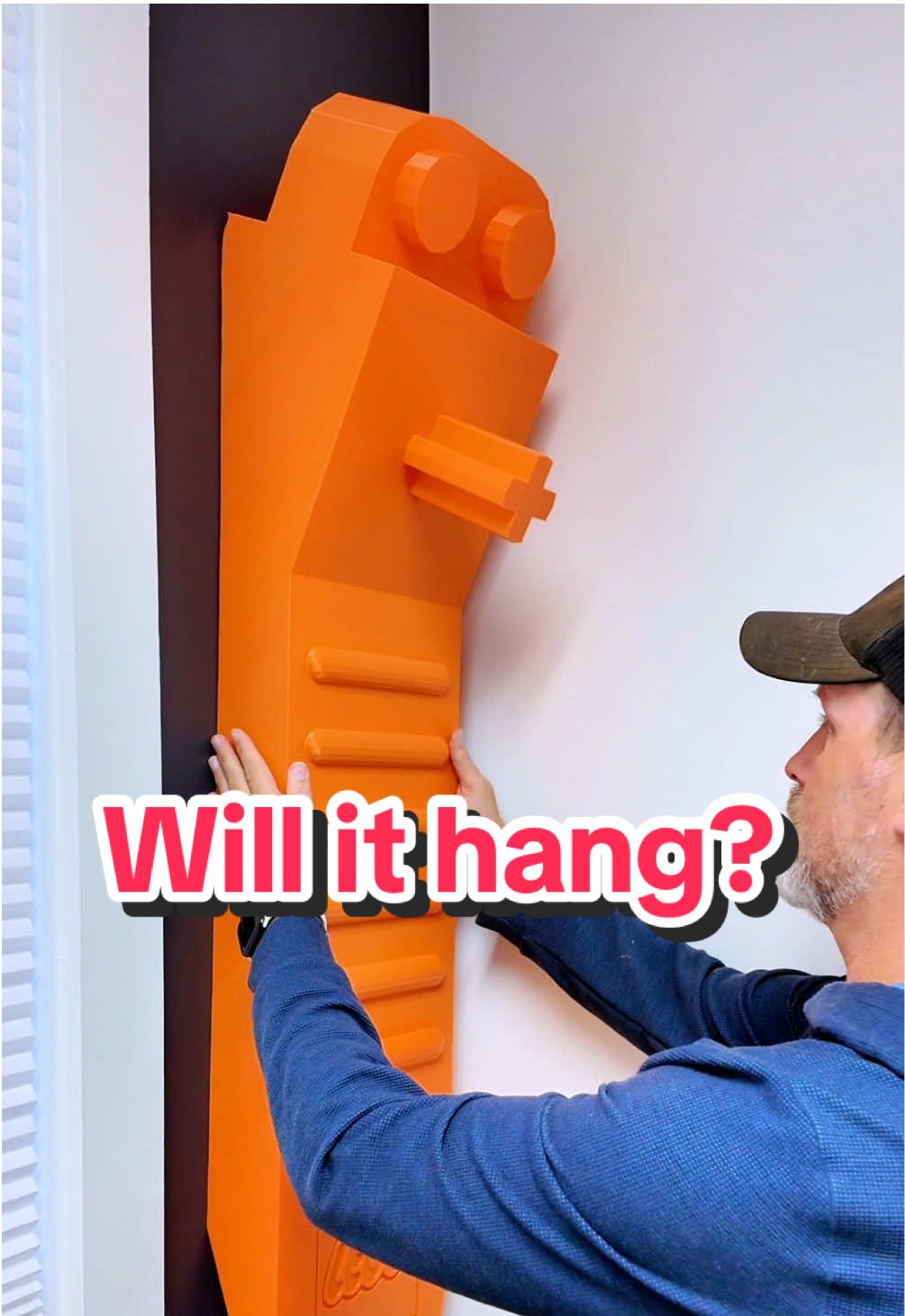 TikTok post by @unclejessy4real for ELEGOO. Caption reads: [...] largest lego brick separator thanks to....