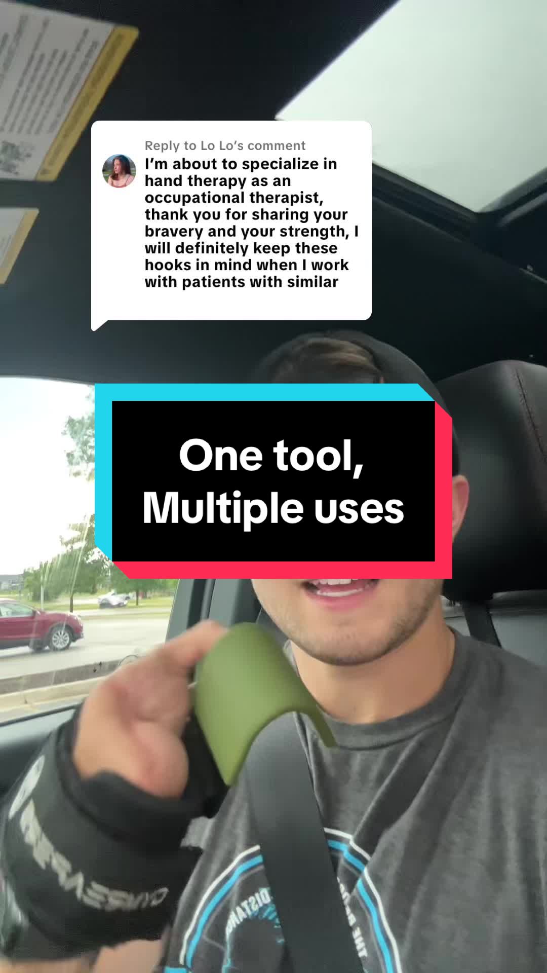 TikTok post by @jbraden31 for Gymreapers. Caption reads: [...] to find better and more uses with my....