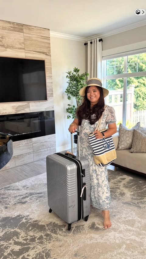 Instagram post by @angielowis for RBC. Caption reads: [...] trip with kids easier and less stressful....
