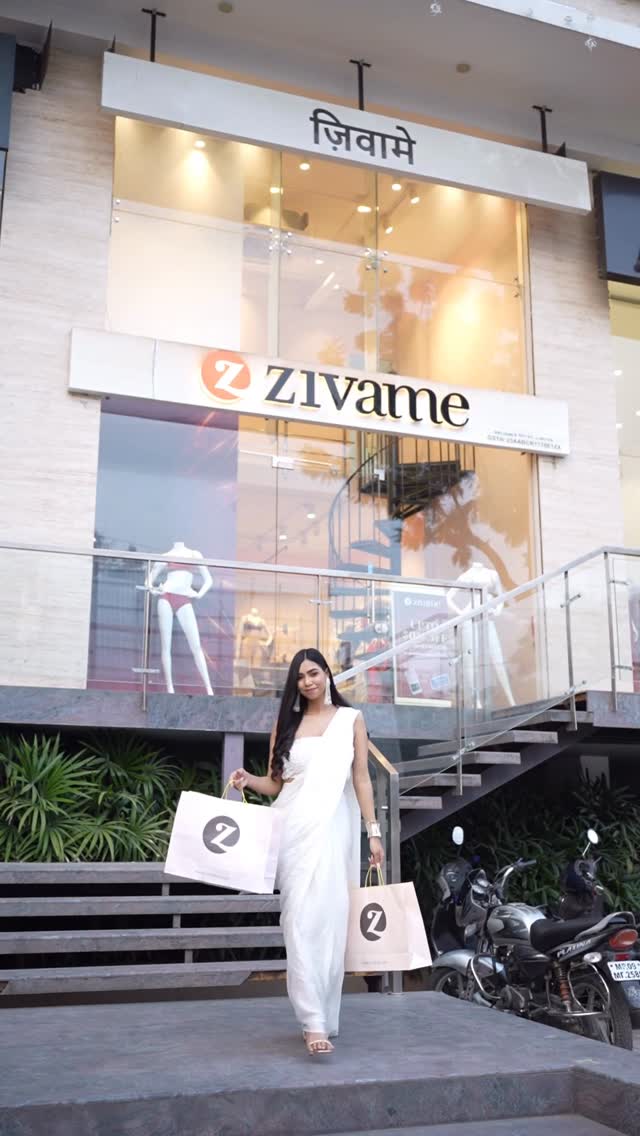 Instagram post by @deepikashindey_ for Zivame. Caption reads: All thanks to @officialzivame for saving me from....