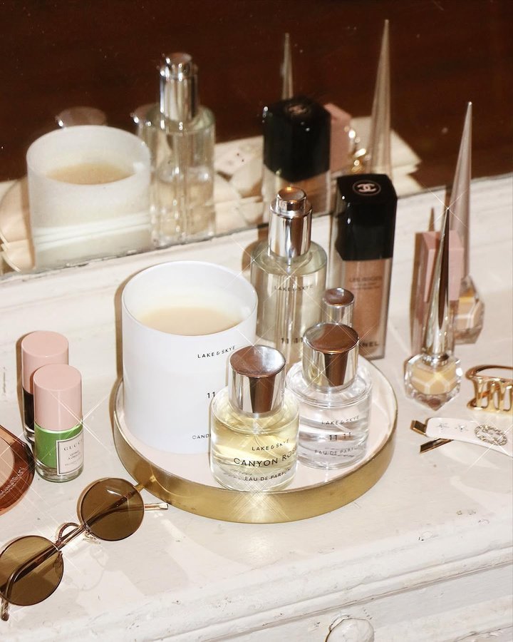 Instagram post by @ohuprettythings for Lake & Skye. Caption reads: One of the most requests I receive is to share....