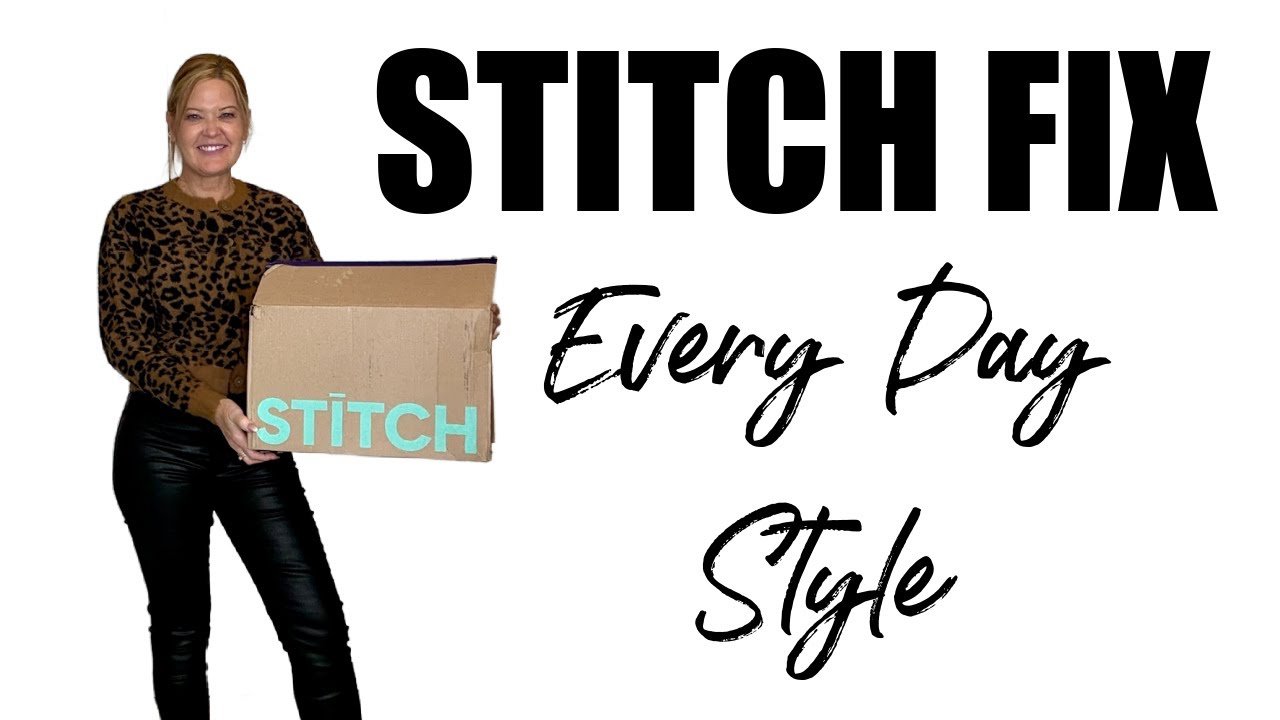 YouTube post by @LittleBoxofHappybyLaura for FabFitFun. Caption reads: Stitch Fix | Every Day Style.