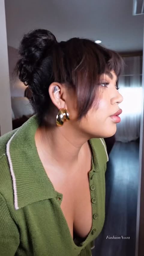 Instagram post by @alexusdanisha for Fashion Nova. Caption reads: @FashionNovaCurve I don’t naturally gravitate....