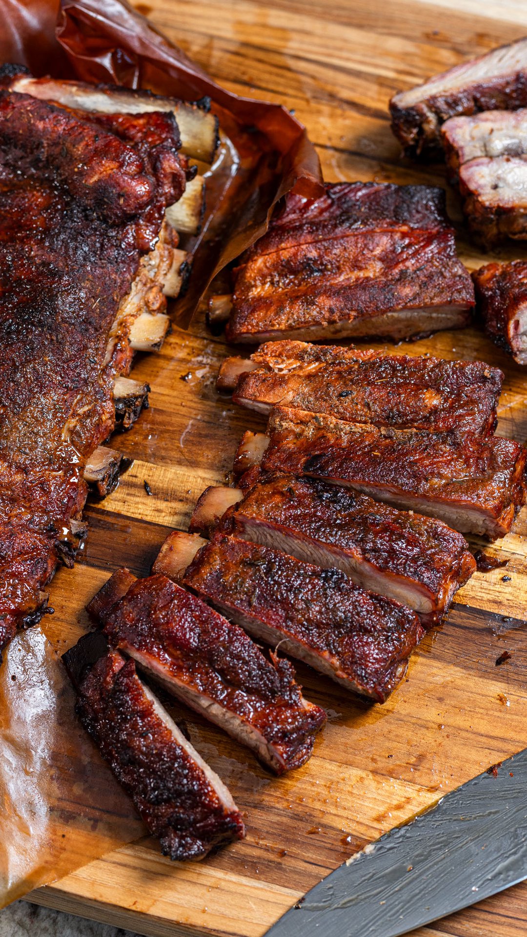 Instagram post by @chilesandsmoke for Reynolds Brands. Caption reads: Al Pastor Ribs 🌶️ blow some minds with these.....