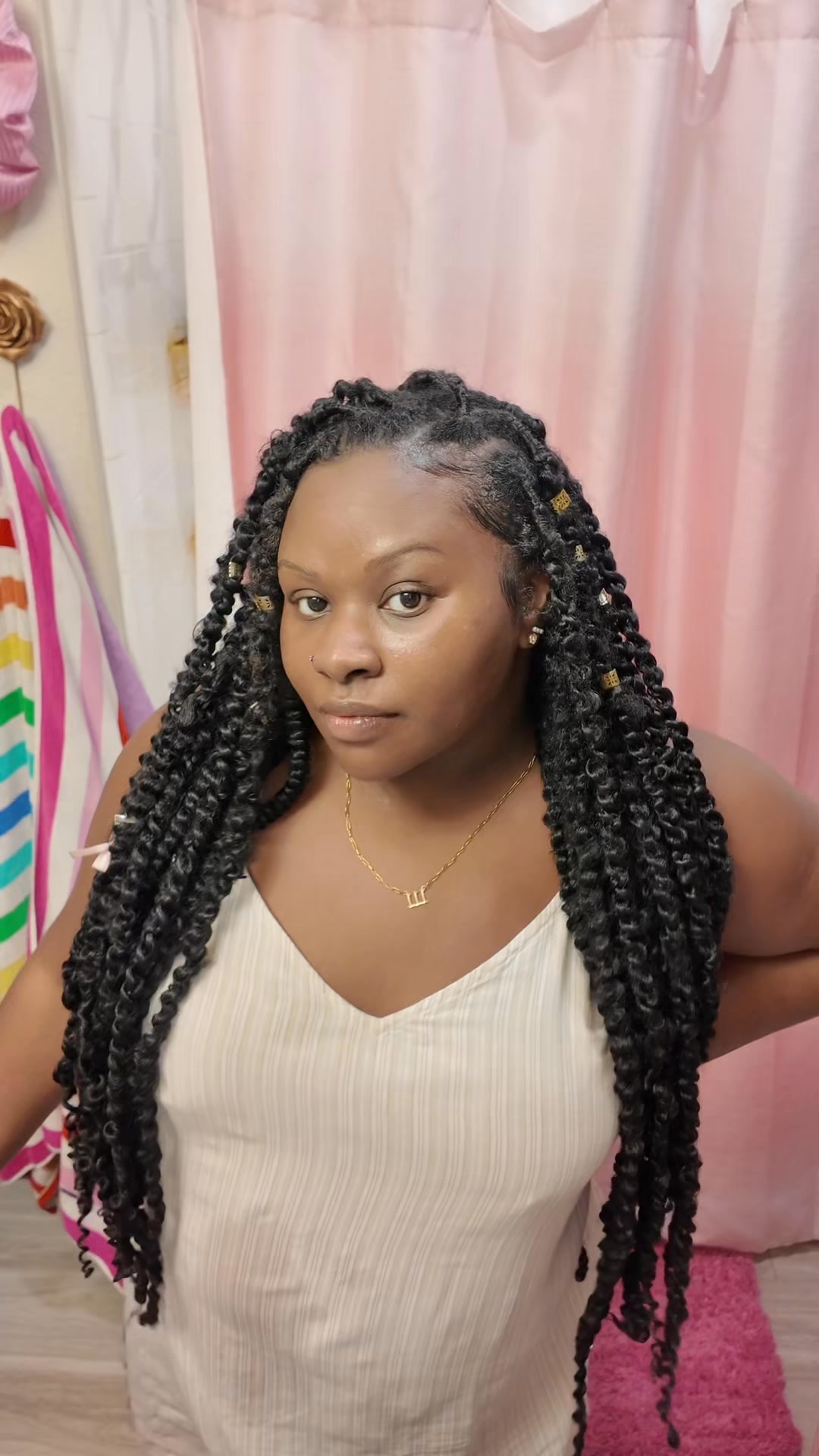 Instagram post by @thelydiavictoria for Pharmaceris. Caption reads: [...] and effective is a must. I’ve been using the....