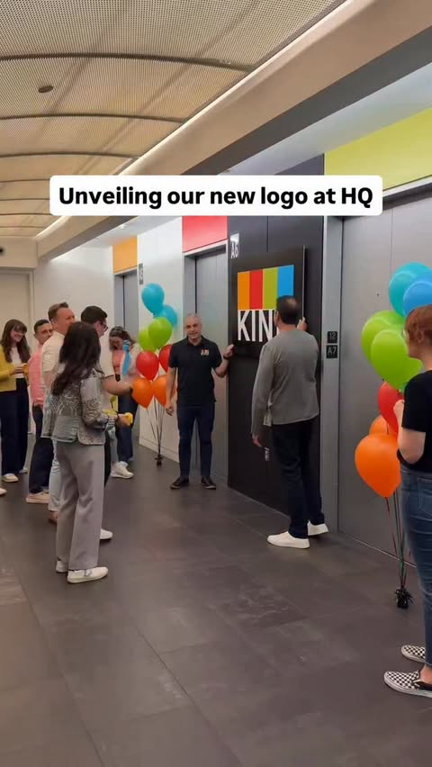 Instagram post by @theofficial_azz for KIND Snacks. Caption reads: The brand new logo is finally here !⠀⠀⠀⠀⠀⠀⠀⠀⠀⠀⠀⠀....