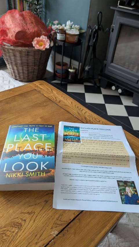 Instagram post by @irishbookmammy for Viking Books. Caption reads: [...] suddenly falls apart? Thank you to....