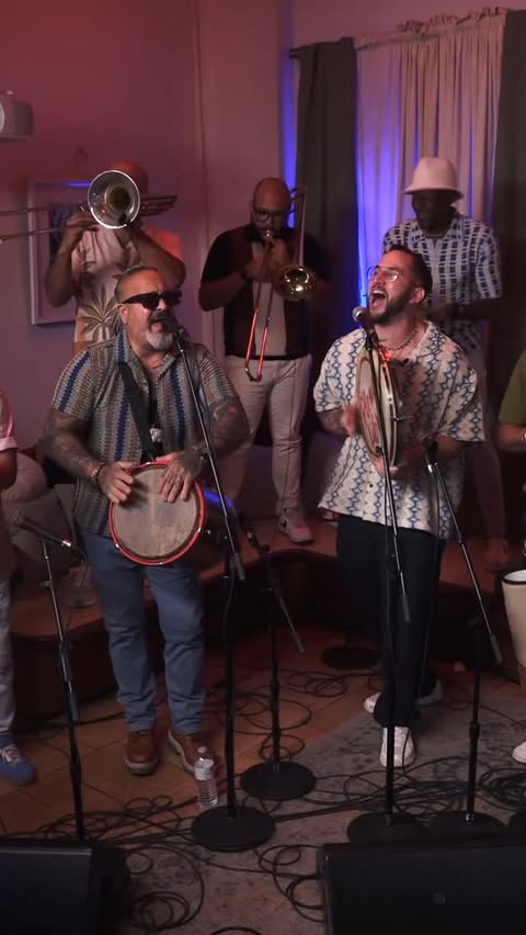 Instagram post by @ctpuertorico for Discover Puerto Rico. Caption reads: [...] This is the #PlenaGameReport by....