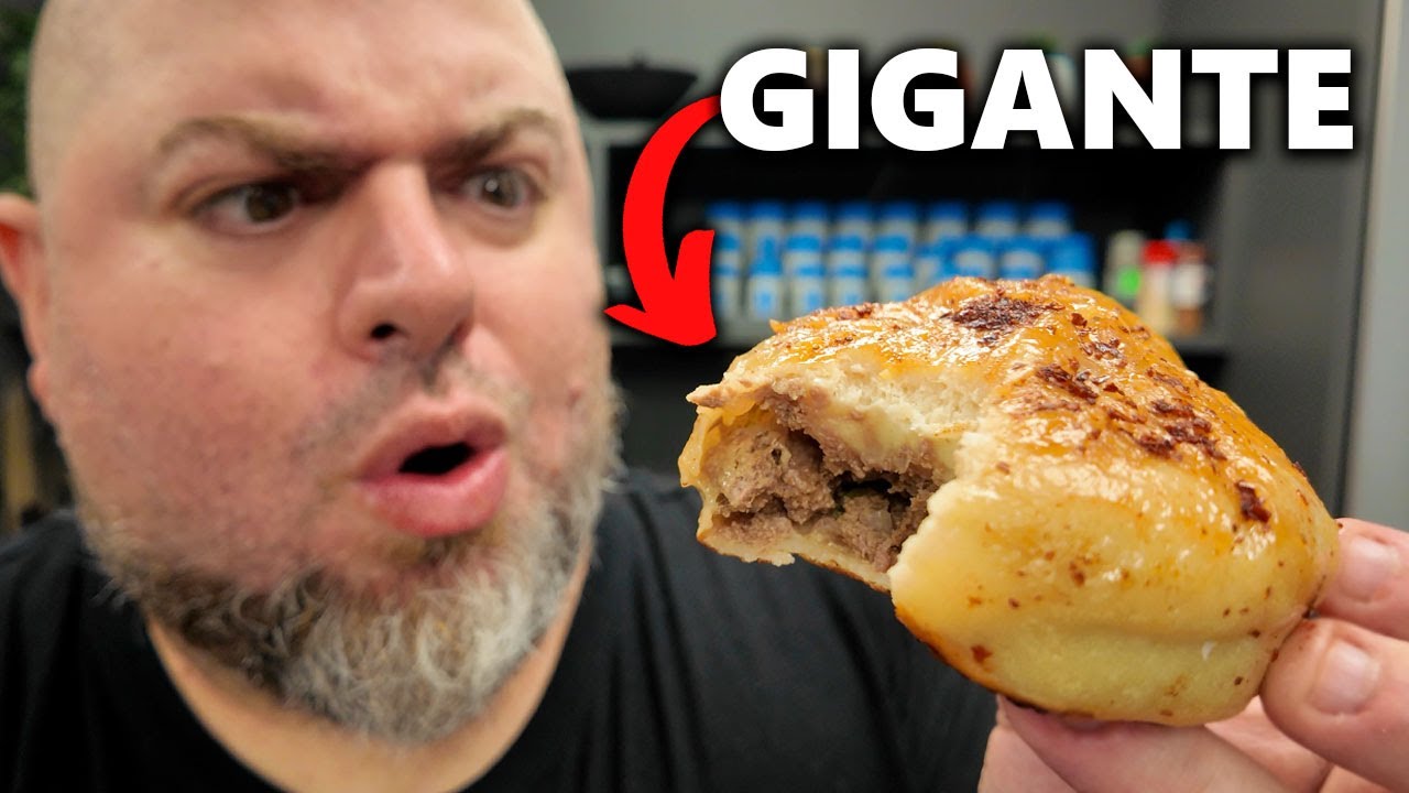 YouTube post by @superpilopi for Emma Colchon. Caption reads: The easiest dumplings in the world (meat-filled....