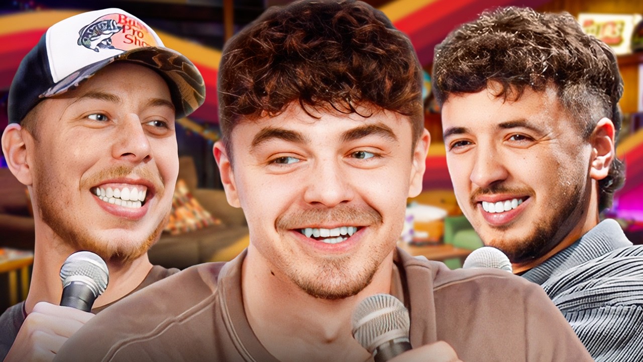 YouTube post by @thefellas for Gelato. Caption reads: AB Joins Fellas, Gets Spicy Message From Lauren....