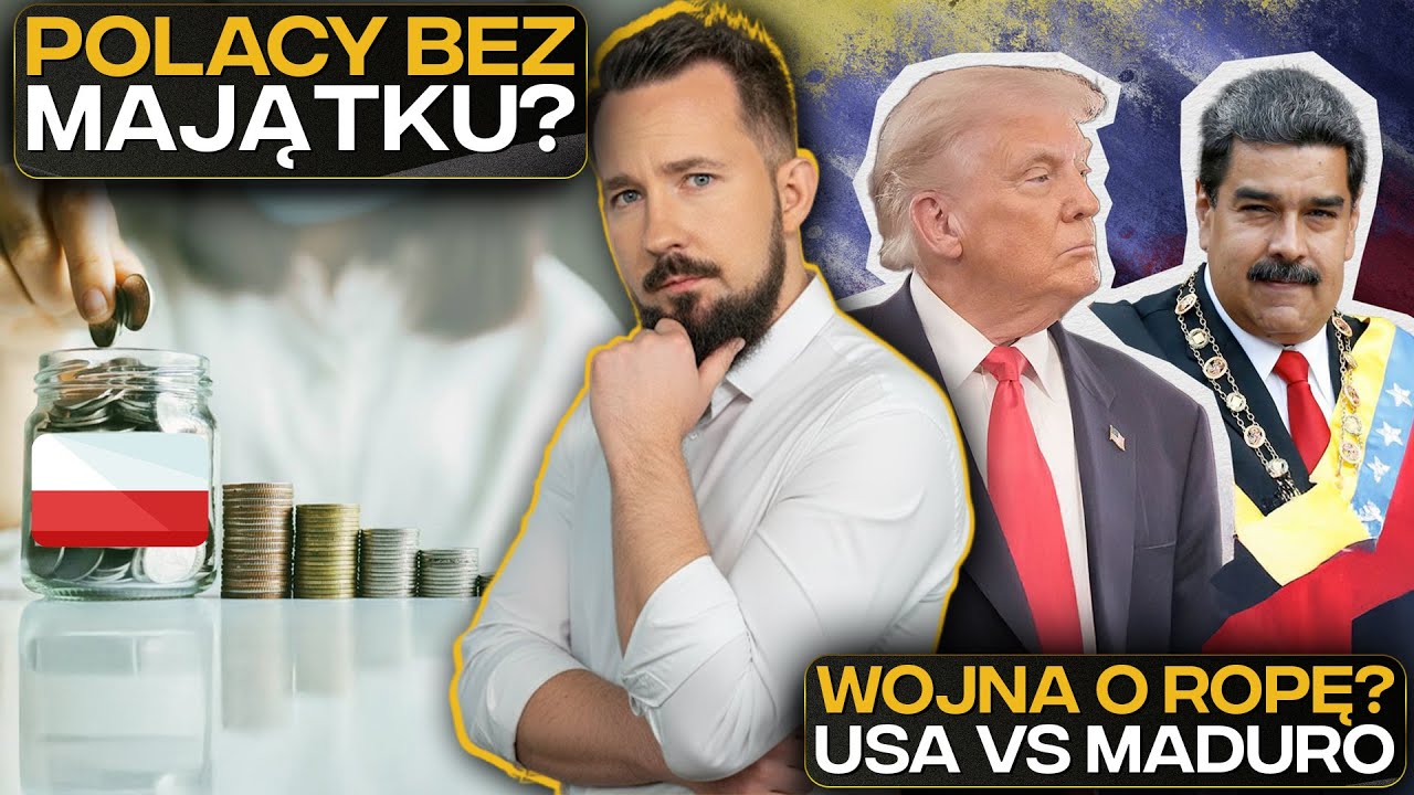 YouTube post by @Praktycznieopieniadzach for Goldsaver. Caption reads: POLES STILL "ON THE WAY" AND TRUMP IS GOING FOR....