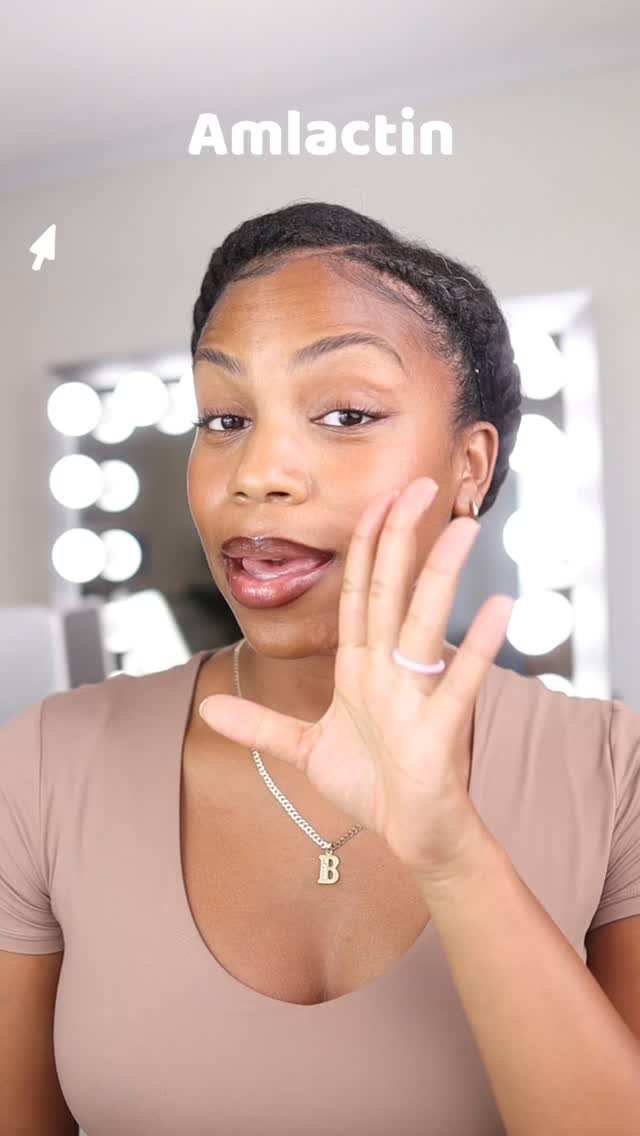 Instagram post by @breezyspuffs for AmLactin. Caption reads: #amlactinpartner 
@amlactin has always been my....