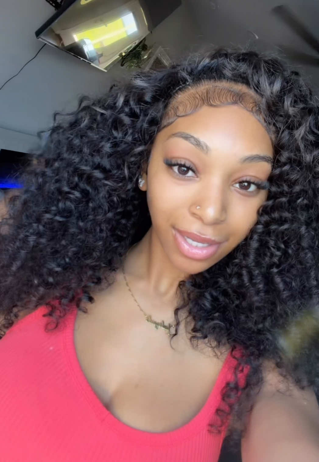 TikTok post by @jaliiyahhh_ for Wequeen. Caption reads: the real tea😍🥰 @Wequeenhair #fyp #hairtok....
