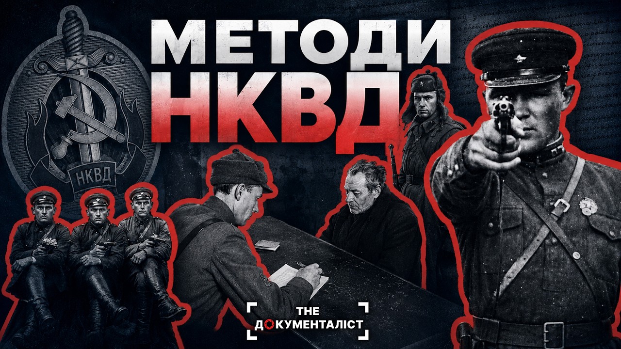 YouTube post by @Document_history for БФ Дім Сірка. Caption reads: How the NKVD Broke People: Recruitment, [...].