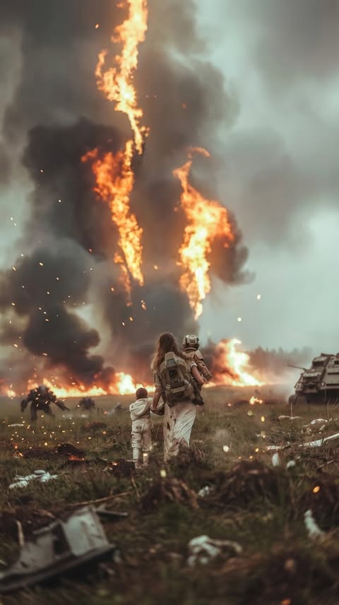 Instagram post by @meysamderis for invideo. Caption reads: [...] that series — completely created with....