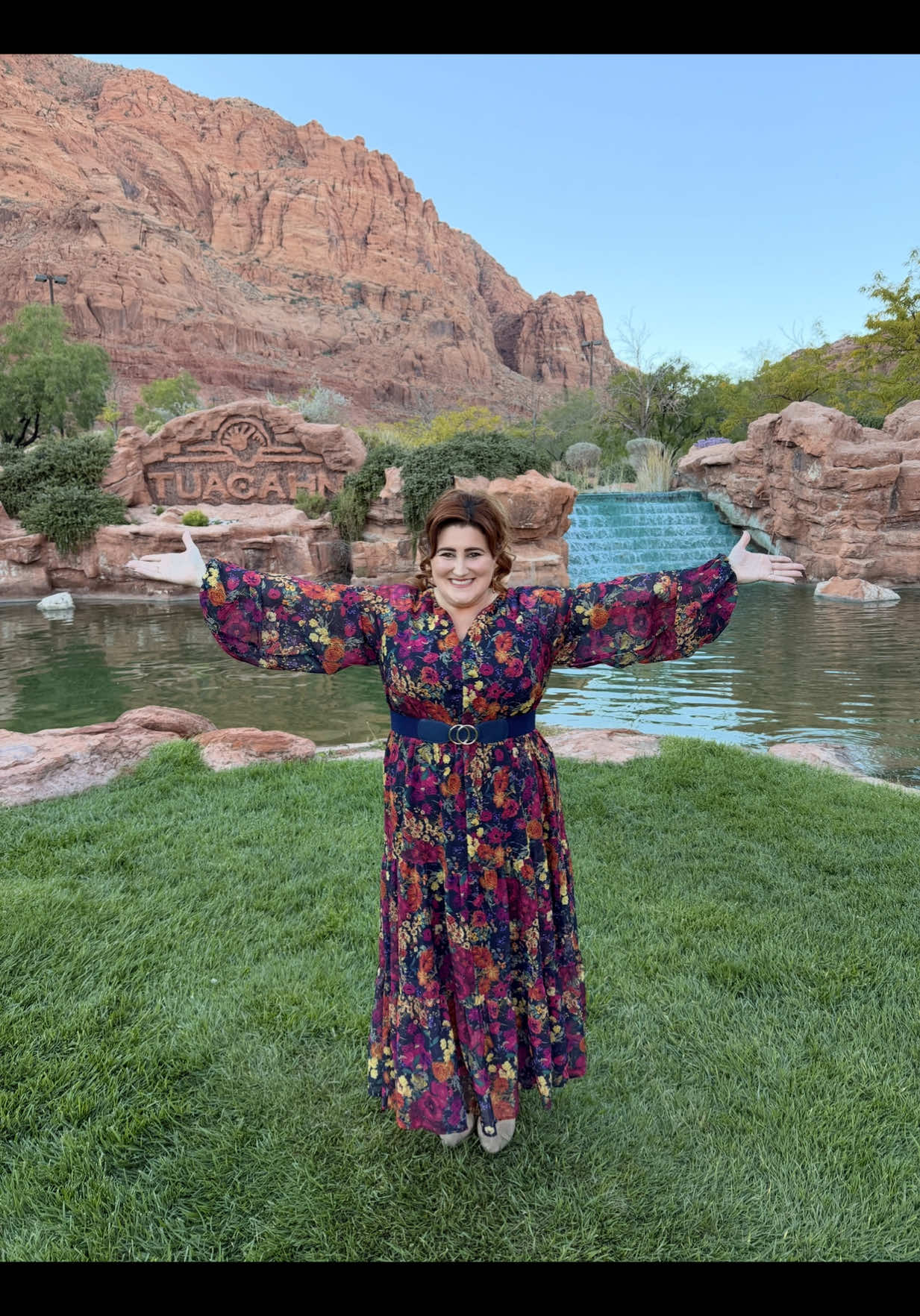 TikTok post by @kaycstroh for Soft Minky Blanket. Caption reads: Three nights, three shows, one magical experience.....