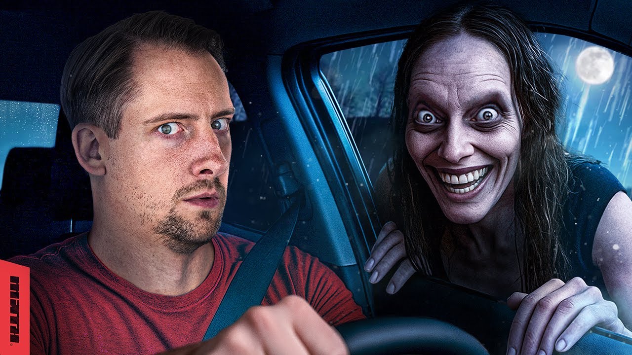 YouTube post by @MathSeFaitDesFilms for Odoo. Caption reads: Never stop on this road… (True Facts).