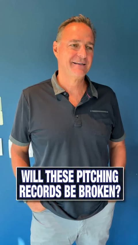 Instagram post by @ats.baseball for DraftKings Sportsbook. Caption reads: Will any of these MLB Pitching records ever be....