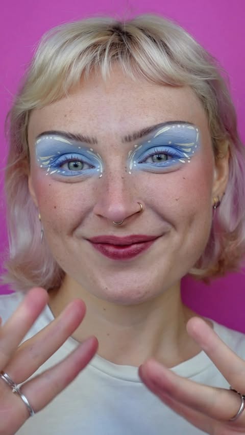 Instagram post by @alexa.jennah for BEAUTY BAY. Caption reads: [...] so here you goooo 🩵💛 Details🔻 @beautybay....