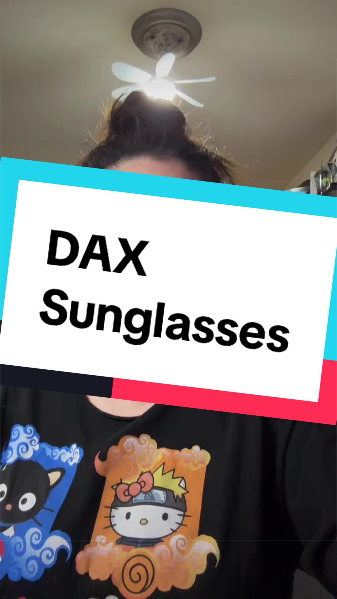 TikTok post by @xxmommapandaxx for Dax Eyewear. Caption reads: I love this new sunglasses from @Dax Eyewear....