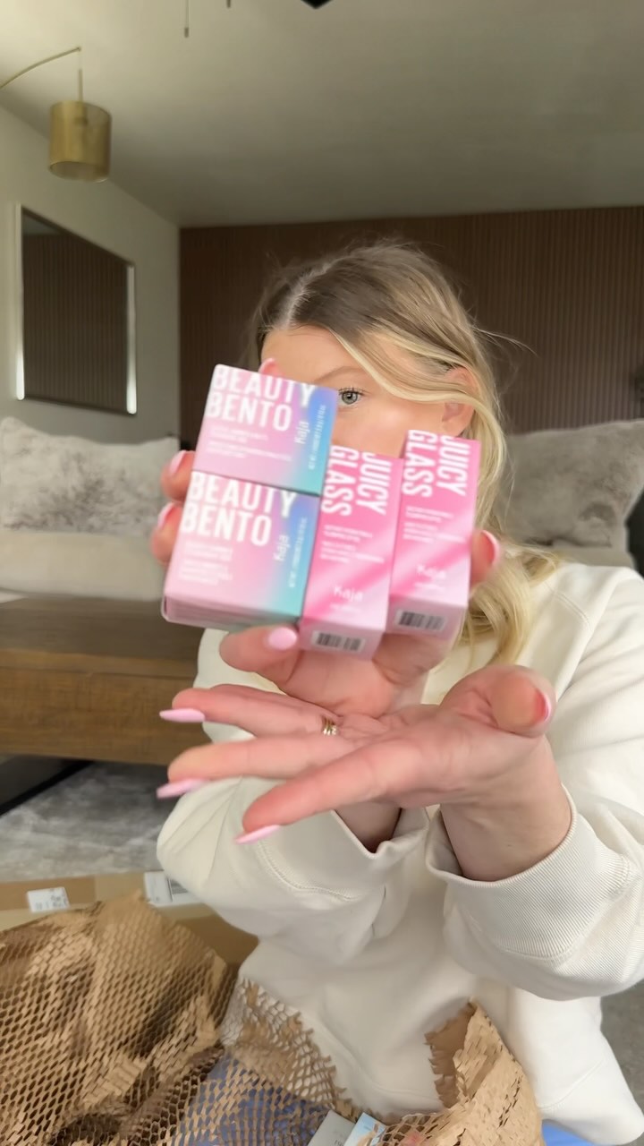 Instagram post by @skysayingthings for RMS BEAUTY. Caption reads: my neighbors defff think I have a shopping....