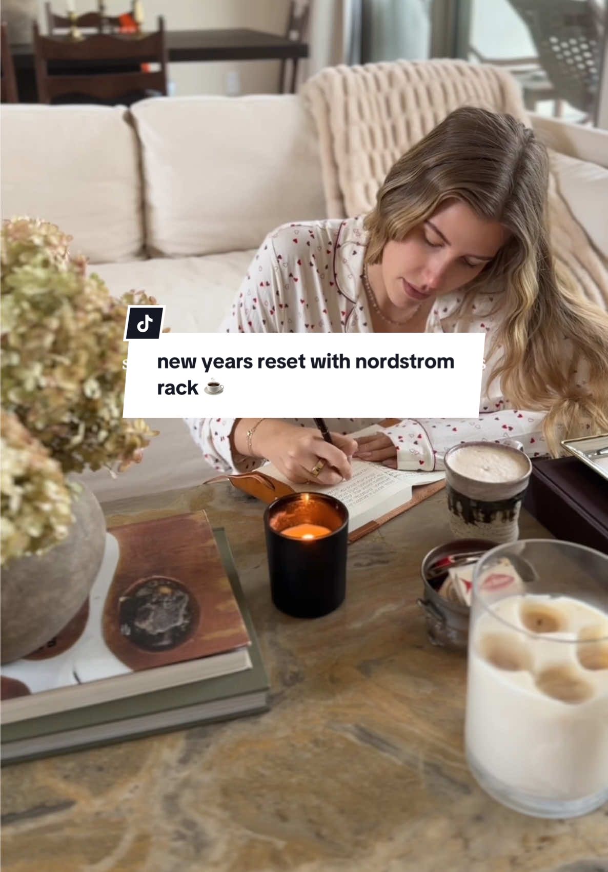 TikTok post by @ashley.paiige for Nordstrom Rack. Caption reads: [...] layers I’ll reach for on repeat ✨ @Nordstrom....