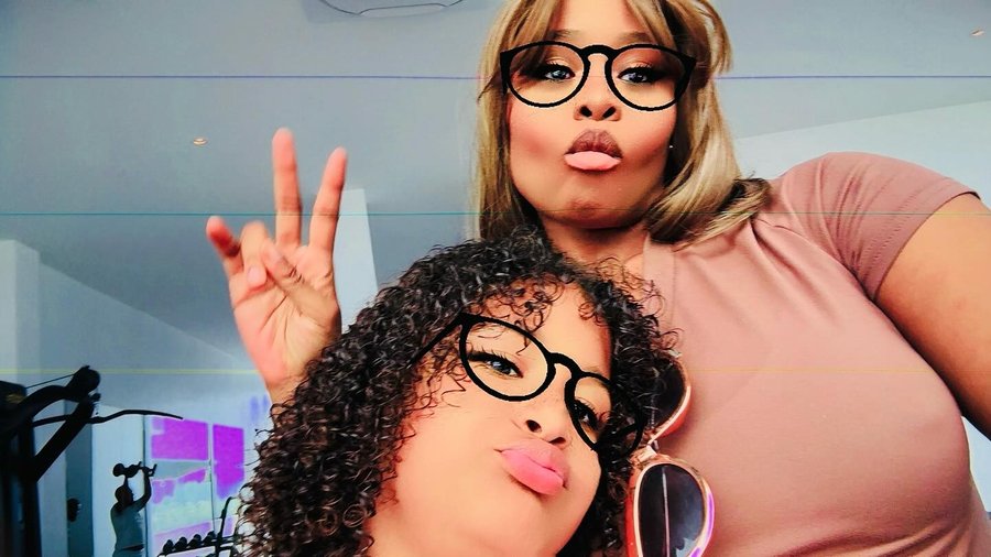 Instagram post by @maddymaznaz for BentleyRecords.io. Caption reads: 💋 
#idontwannaholdbackremix #outnow #mybabyandme.