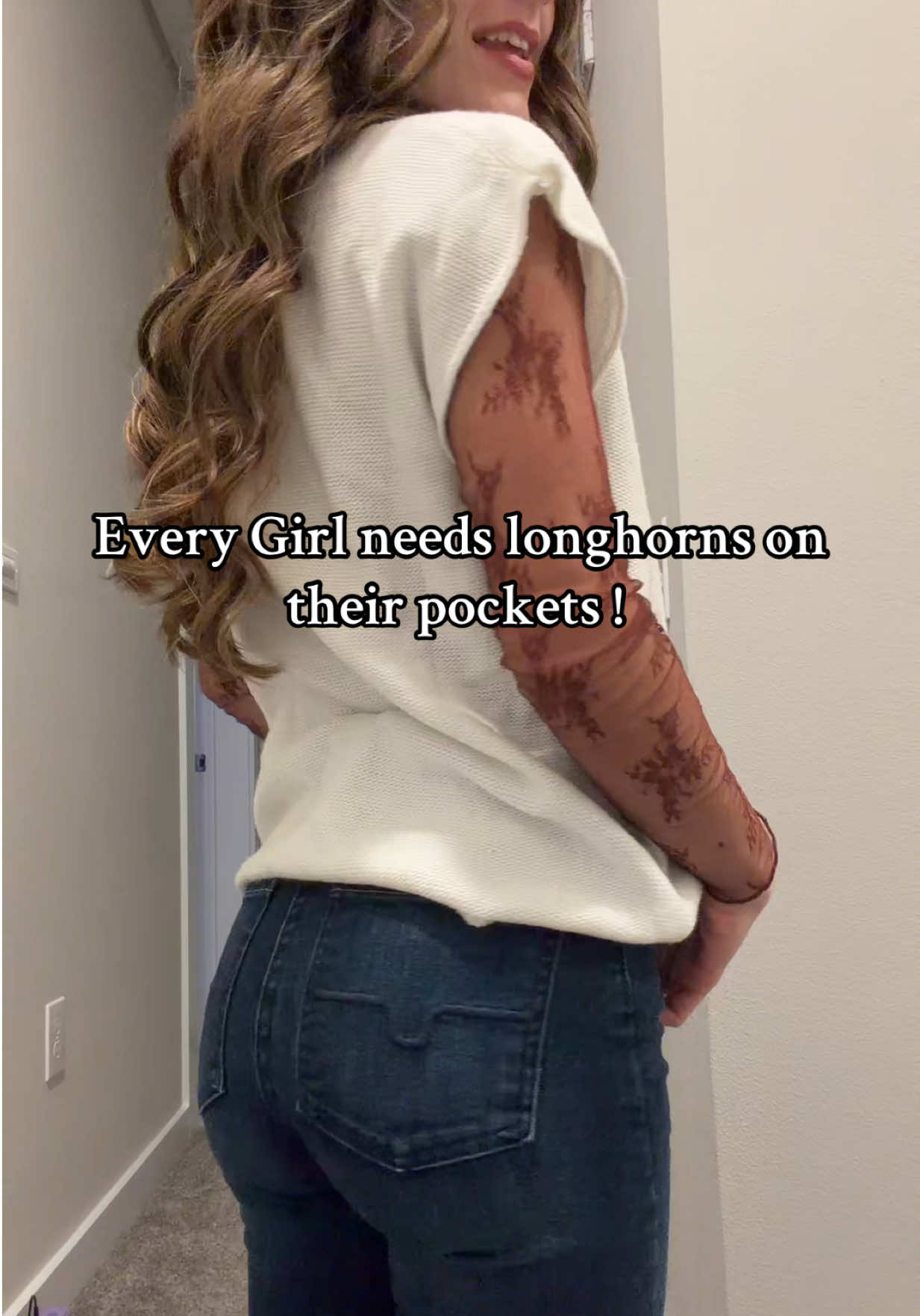 TikTok post by @thisislandryy for Boot Barn. Caption reads: Life changing jeans 🤝 @Boot-Barn #westernstyle....