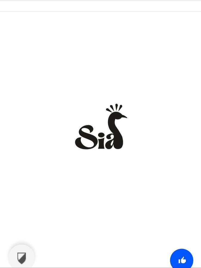 Instagram post by @siya_samia_khan for Procreate. Caption reads: [...] RESERVED ORIGINAL LOGO DESIGN IN @procreate....