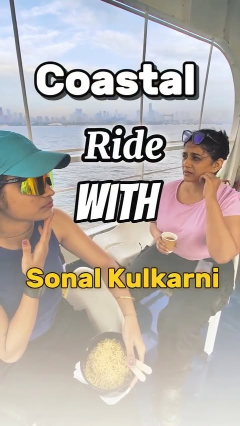 Instagram post by @amrutamane_women.on.wheels for Reise Moto. Caption reads: Coastal Ride with @sonalikul 😎
The preparations....