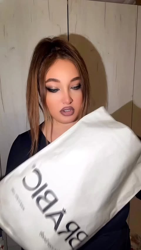 Instagram post by @mika_mau for Brabic. Caption reads: Shaped by @brabic__official 🖤
#brabic....