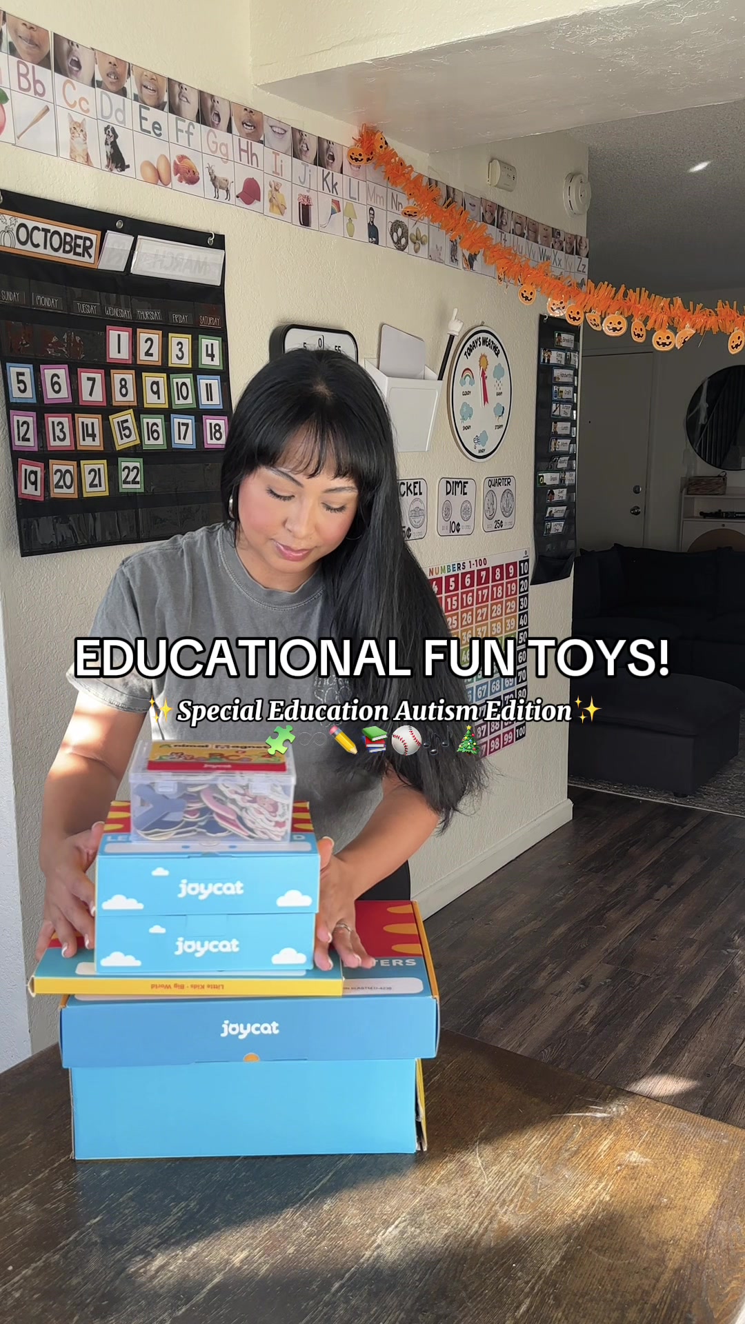 TikTok post by @briannabarajas94 for JoyCat. Caption reads: [...] Perfect for the upcoming holidays! 🎄@Joycat....