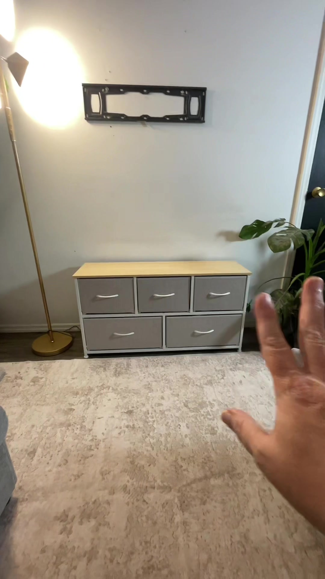 TikTok post by @megsskindeep7 for Sweetcrispy Official. Caption reads: @Sweetcrispy Official #tvstand #dressers #toybox....
