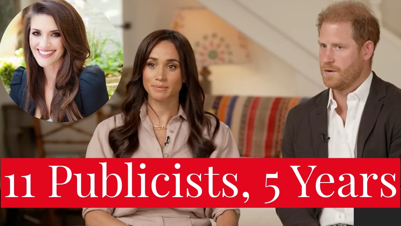 YouTube post by @RoyalNewsNetwork for TrovaTrip. Caption reads: Can't Fix CRAZY! Meghan Markle & Prince Harry Lose....