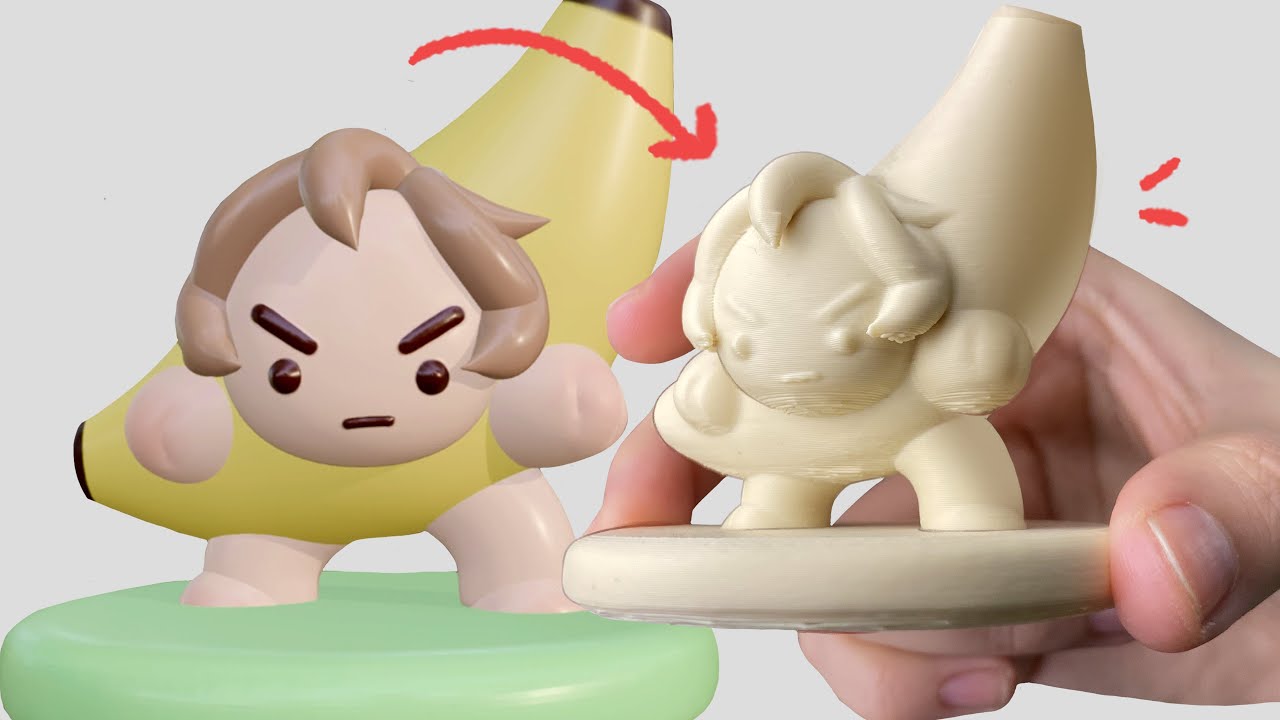 YouTube post by @shinon_sy for ELEGOO. Caption reads: [...] to life: MAKING MY OWN FIGURE! - ft. ELEGOO.