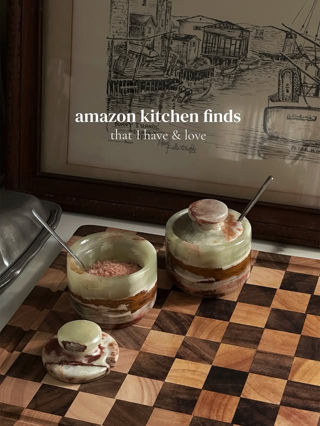 Instagram post by @lindley__kay for Amazon Home. Caption reads: [...] through my links. Home decor finds. Amazon....