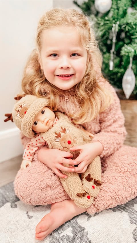 Instagram post by @two_littlepickles for Argos. Caption reads: All the festive feels ✨ 

ad| Everly was....