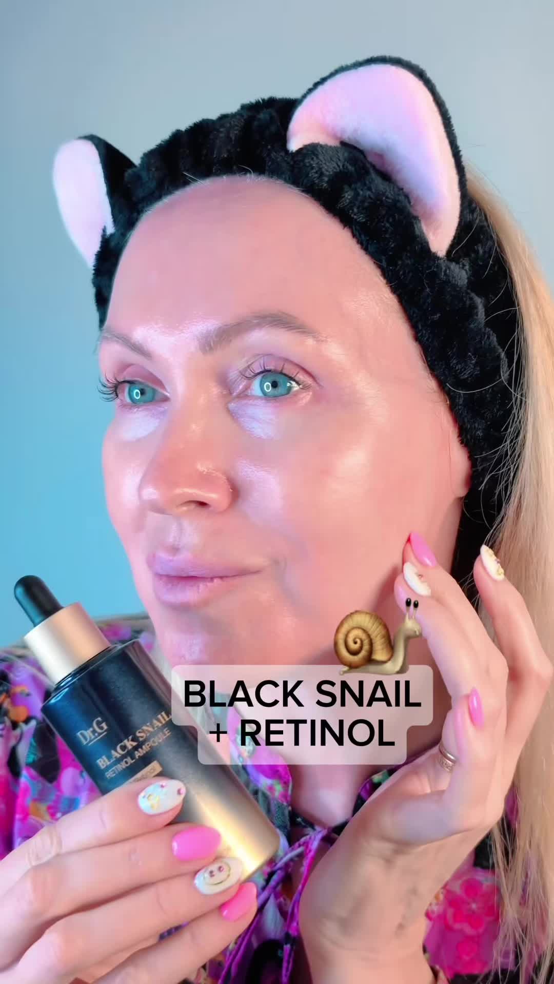 TikTok post by @katerinamiami108 for Dr.G. Caption reads: I've been using the Ampoule over a week now and....