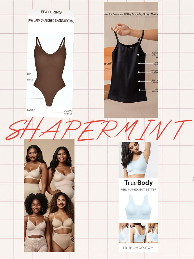 Instagram post by @tamarramet for Shapermint. Caption reads: Some days just feel extra chaotic, the kind where....