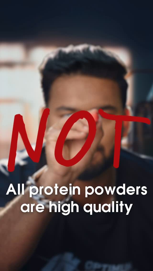 Instagram post by @rishabpant for Optimum Nutrition Egypt. Caption reads: High-quality fuel for high-performance goals.

I....