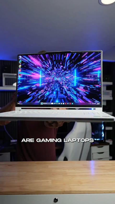 Instagram post by @samsonjc22 for Xbox. Caption reads: Are gaming laptops the move in 2026? 👀....