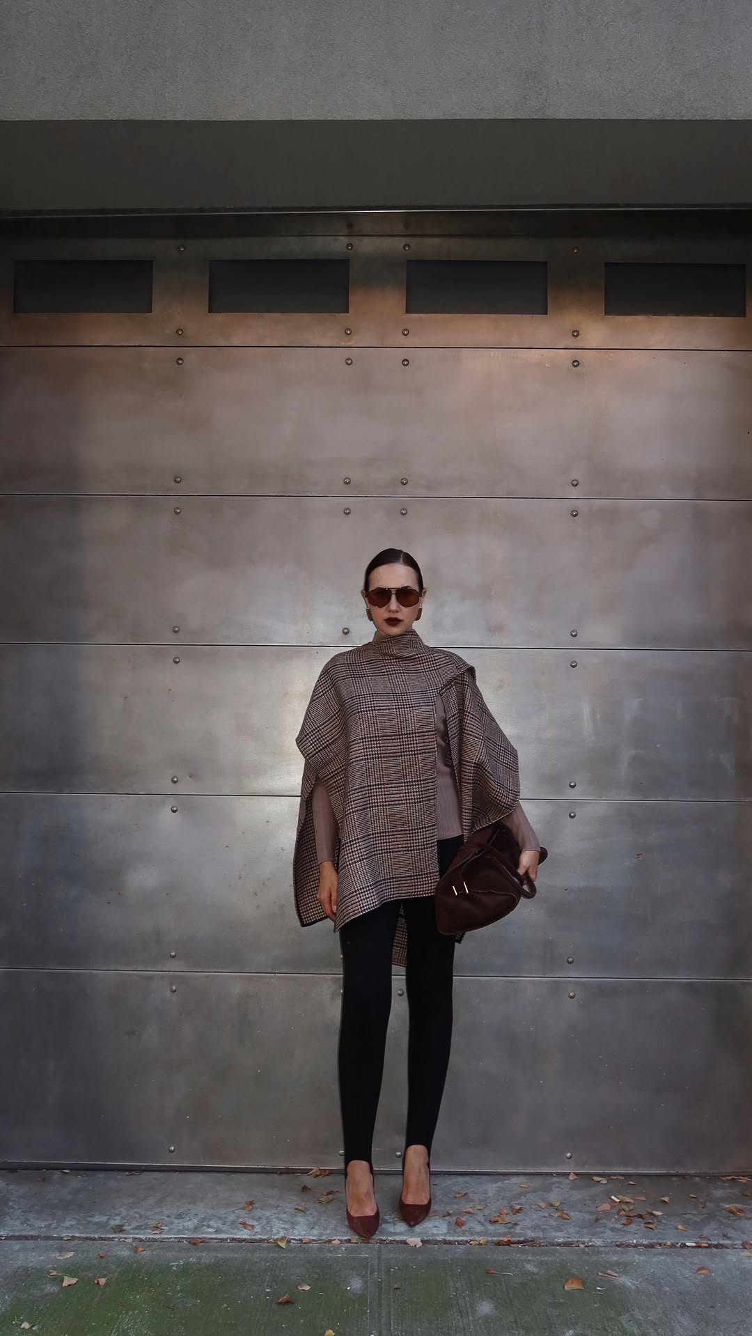 Instagram post by @karinabnyc for White House Black Market. Caption reads: The black pants are back! Three iconic NY....