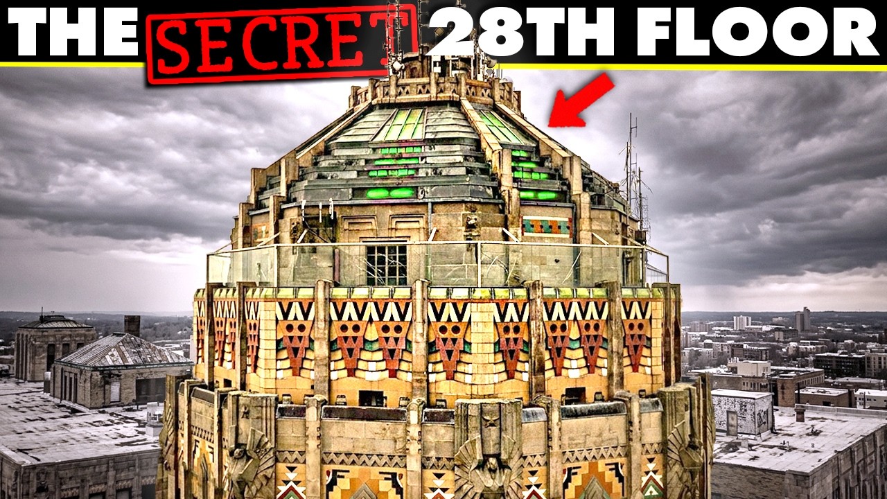 YouTube post by @ITSHISTORY for SNHU. Caption reads: What’s Inside the Secret 28th Floor of This....
