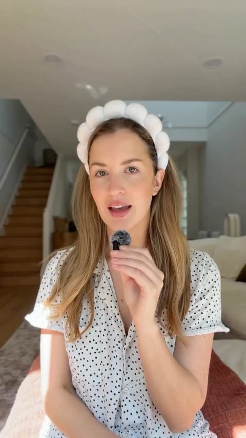 Instagram post by @emily.kierstead for CurrentBody. Caption reads: Skincare just got personal ✨ because @currentbody....