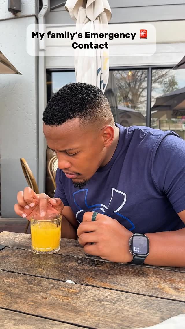 Instagram post by @juicyjay_official for Dove Men+Care South Africa. Caption reads: Apparently, I am my family’s official emergency....