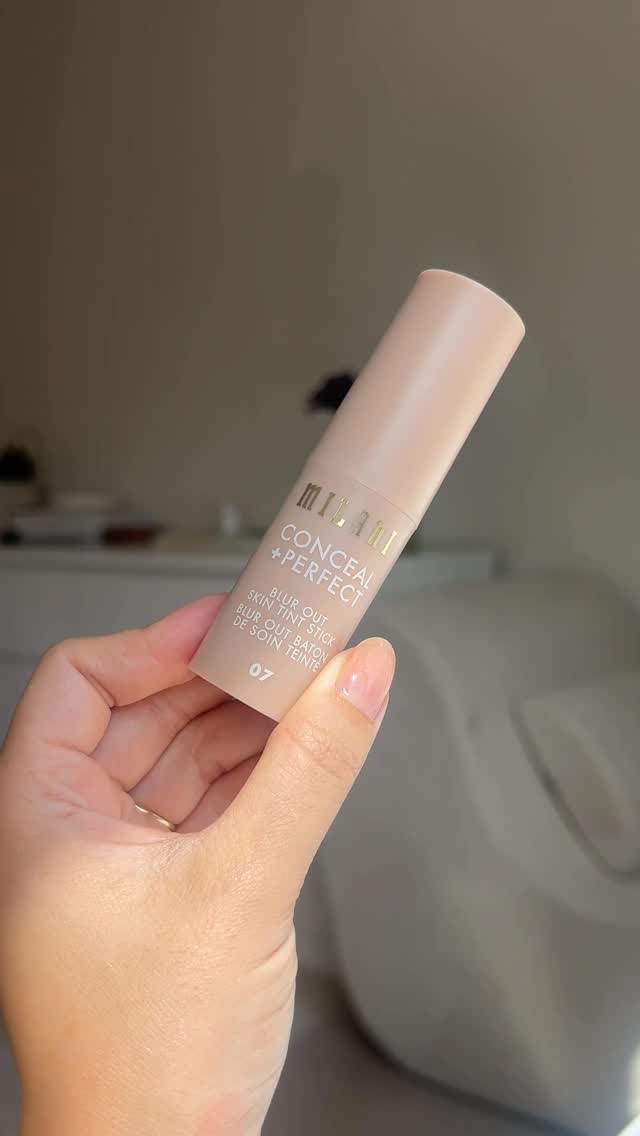 Instagram post by @realangelapark for Milani Cosmetics. Caption reads: My favorite @milanicosmetics Blur Out Skin Tint....