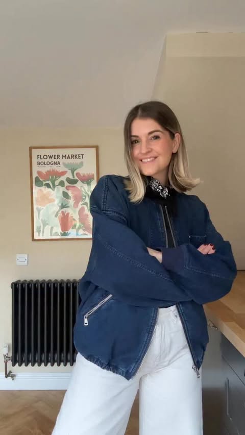 Instagram post by @tillyjaynek for Fabrique. Caption reads: [...] life. These stunning jackets from Fabrique....