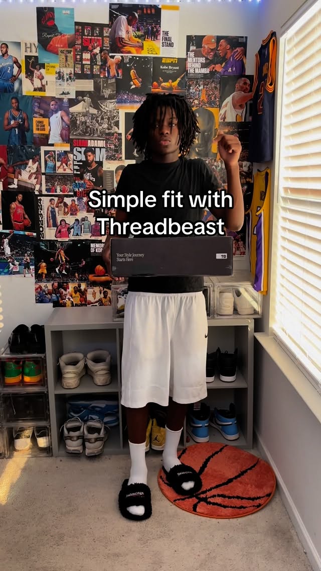 Instagram post by @k_.lub for ThreadBeast. Caption reads: Simple fit with @threadbeast🔥💯.