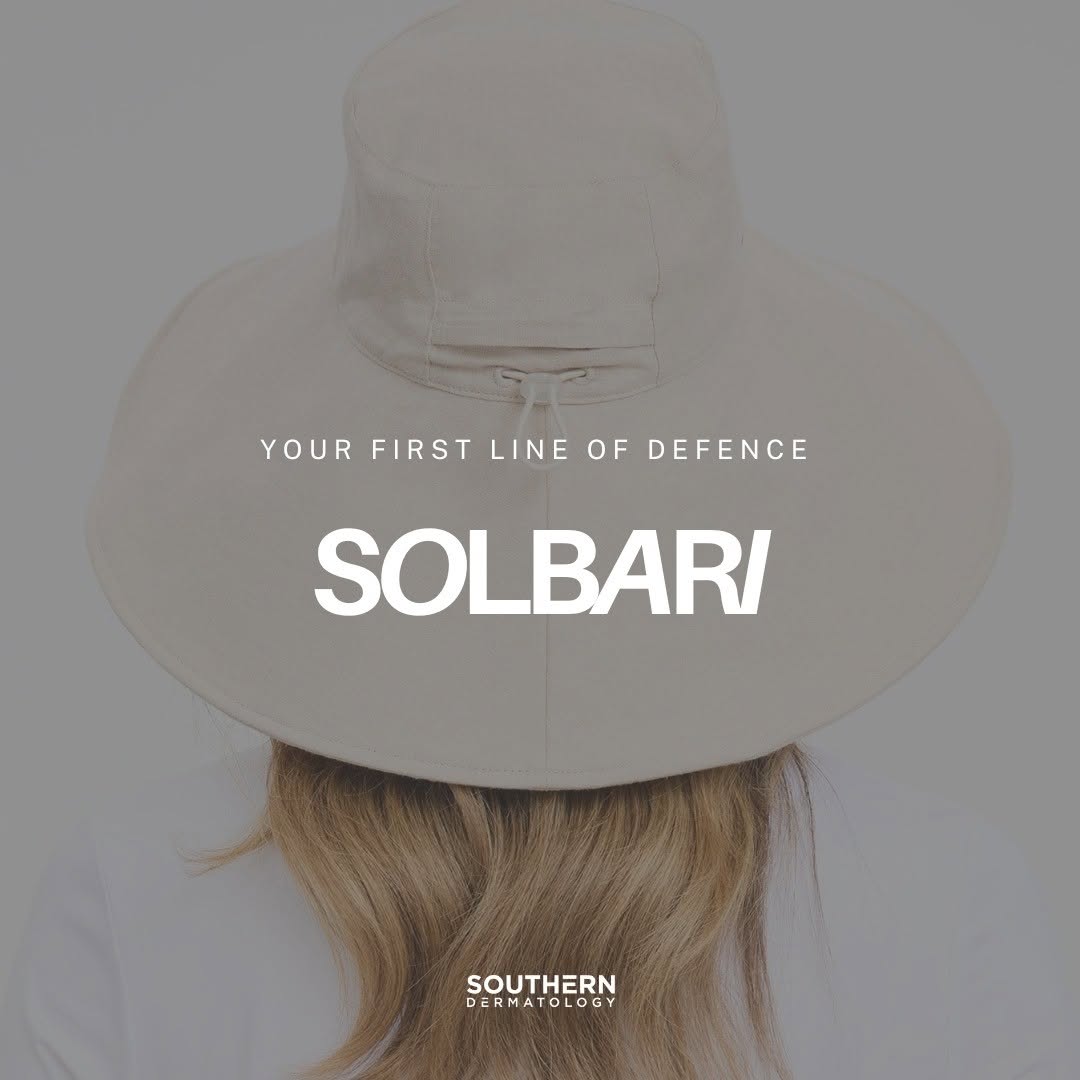 Instagram post by @southerndermatology_melb for Solbari. Caption reads: [...] Action Week I have teamed up with @solbari -....